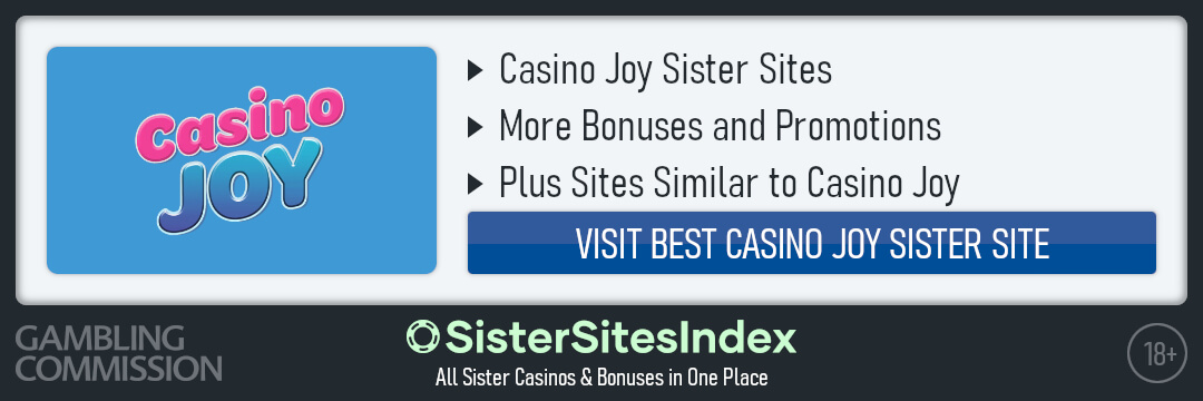 Casino Joy sister sites