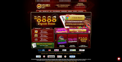 Silversands Casino Bonus