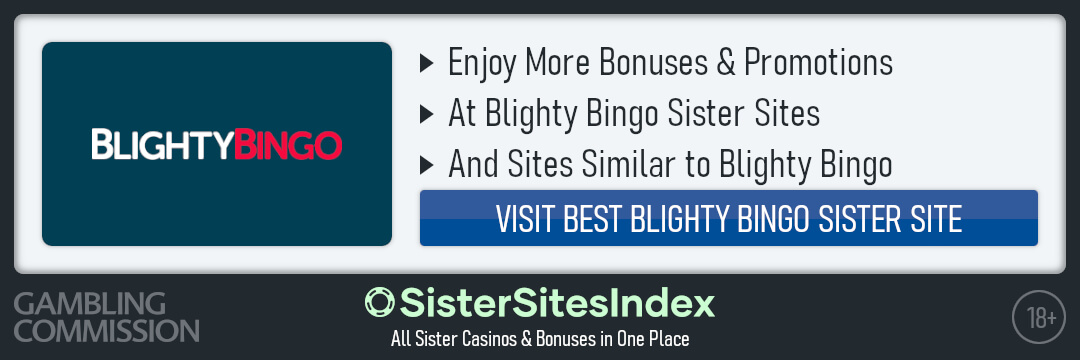 Blighty Bingo sister sites