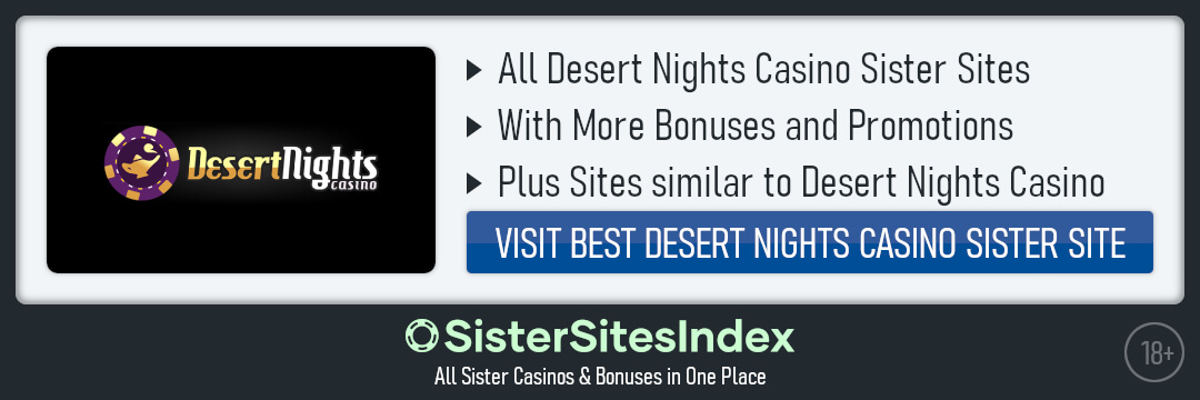 Desert Nights Casino sister sites
