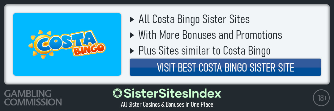 Costa Bingo sister sites
