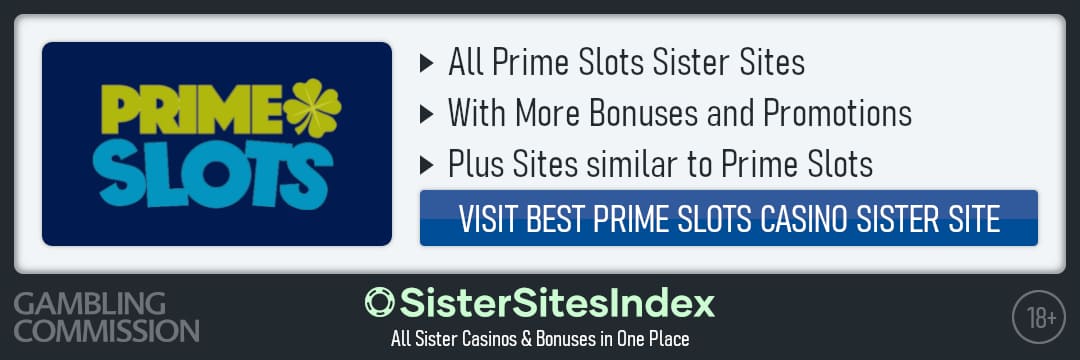 Prime Slots sister sites