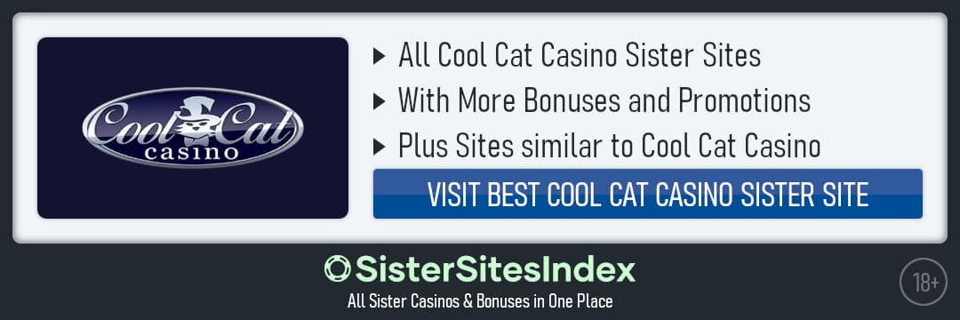 Cool Cat Casino sister sites