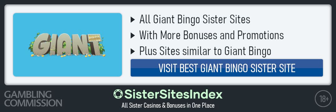 Giant Bingo sister sites