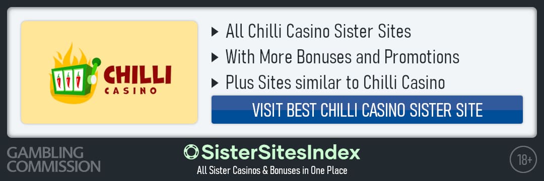 Chilli Casino sister sites