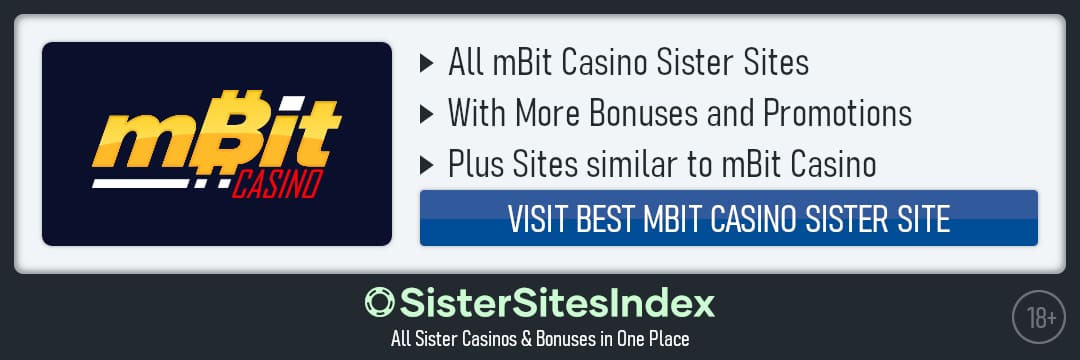 mBit Casino sister sites