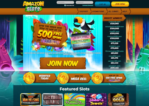Amazon Slots casino bonuses