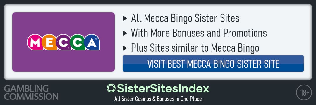 Mecca Bingo sister sites