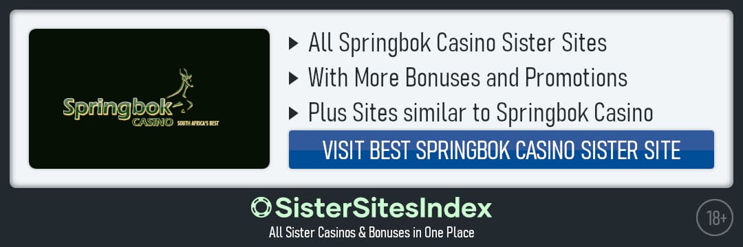 Springbok Casino sister sites