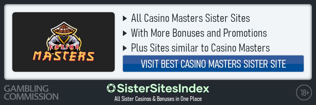 Casino Masters sister sites