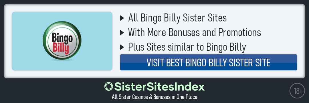 Bingo Billy sister sites