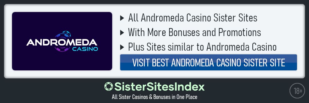 Andromeda Casino sister sites