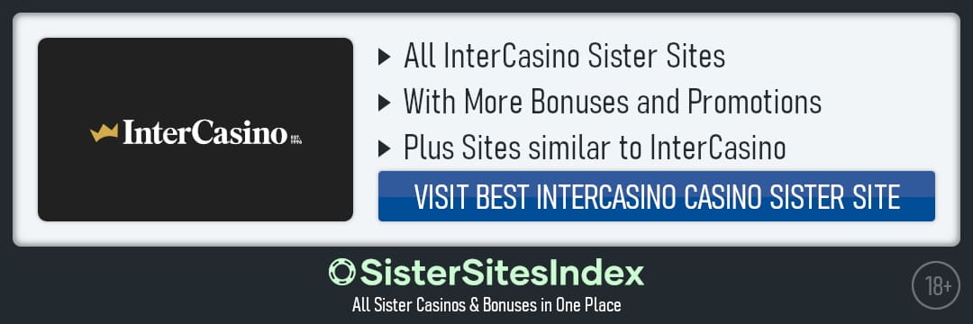 InterCasino sister sites