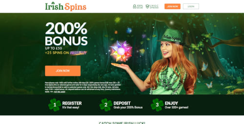 Irish Spins Bonus