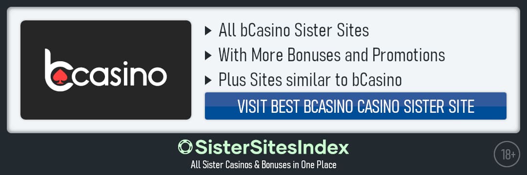bCasino sister sites