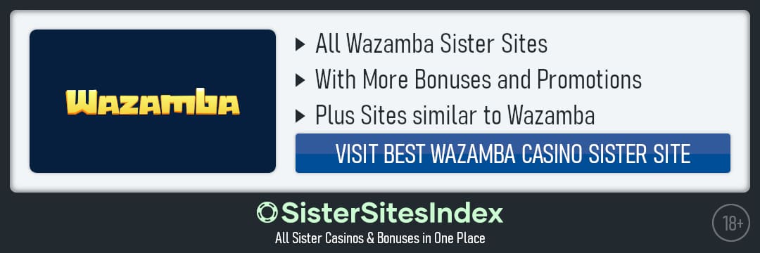 Wazamba sister sites