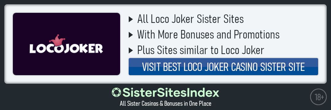 Loco Joker sister sites