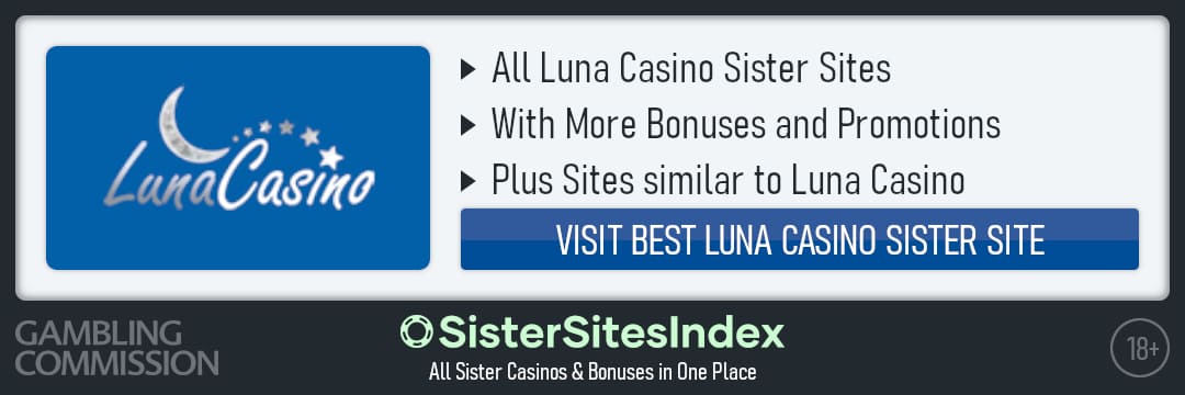 Luna Casino sister sites