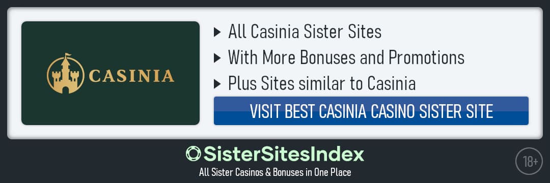 Casinia sister sites