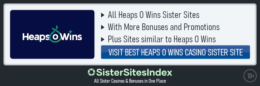 Heaps O Wins sister sites