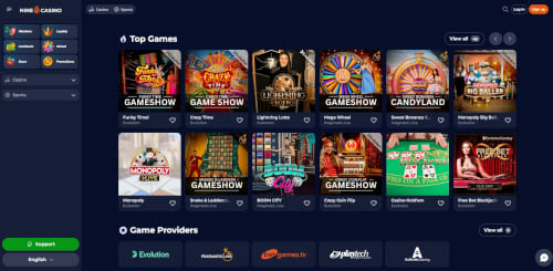 Nine Casino Live Games