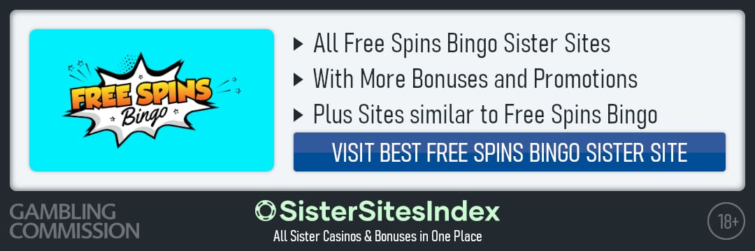Free Spins Bingo sister sites