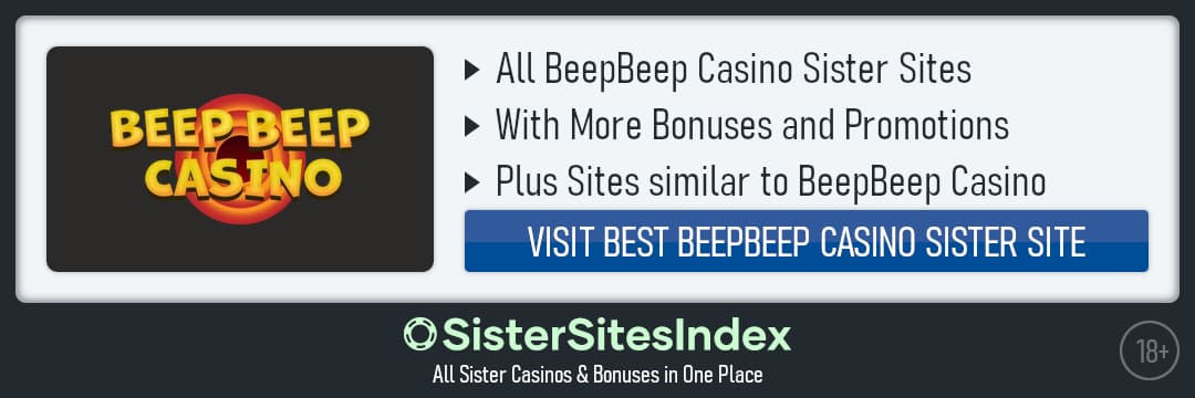 BeepBeep Casino sister sites