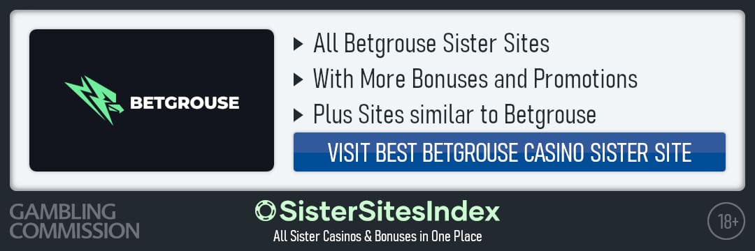 Betgrouse sister sites