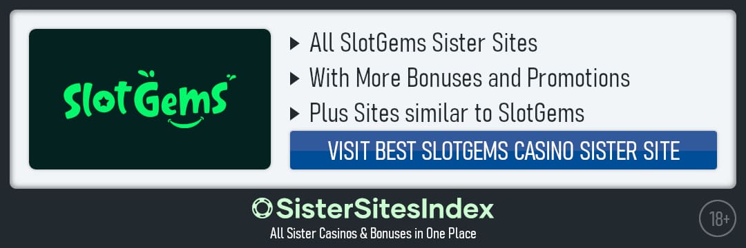 SlotGems sister sites