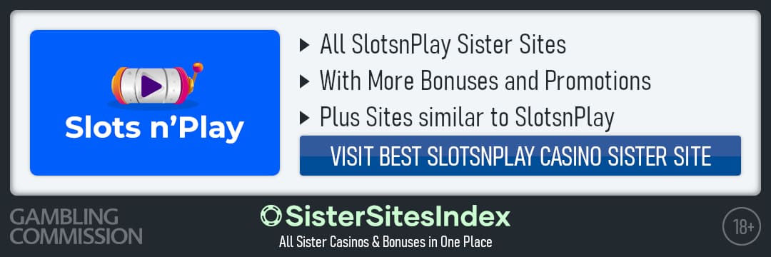 SlotsnPlay sister sites