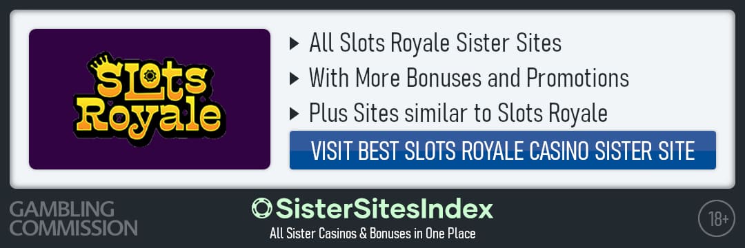 Slots Royale sister sites