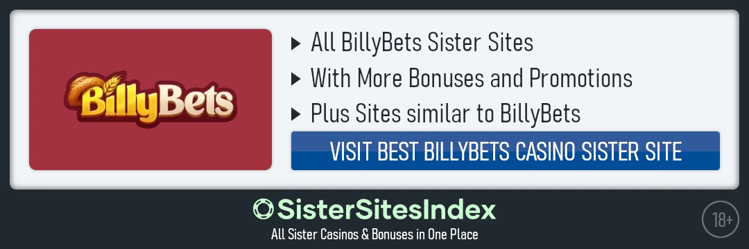 BillyBets sister sites