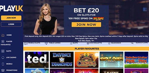 Play UK Welcome Bonus