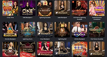 Spinline Casino Live Dealer Games