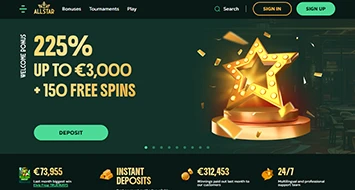 All Star Casino Bonus