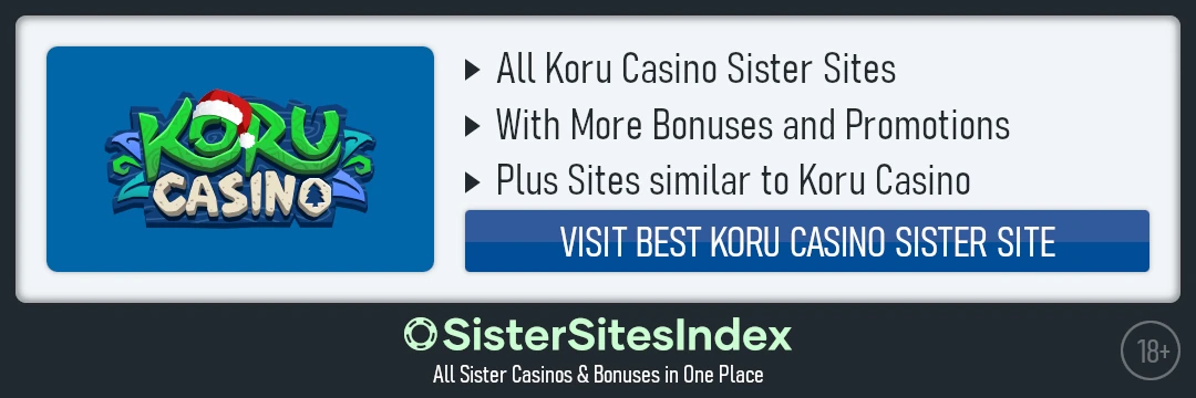 Koru Casino sister sites