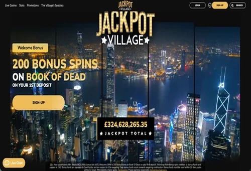 Jackpot Village Welcome Offer