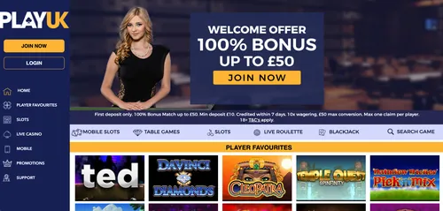 Play UK Welcome Offer