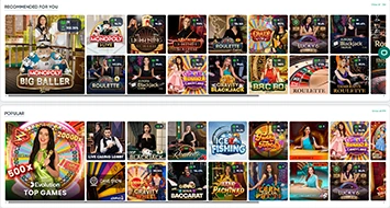 Ivibet Live Casino