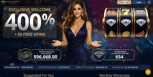 DiamondReels Welcome Offer