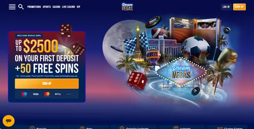 DreamVegas Welcome Offer