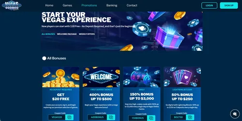 VegasCasino Promotions