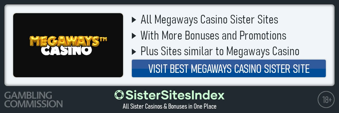 Megaways Casino sister sites