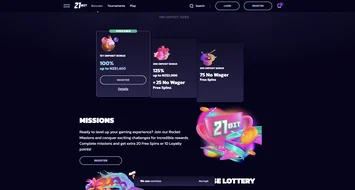 21bit Casino Welcome Bonus
